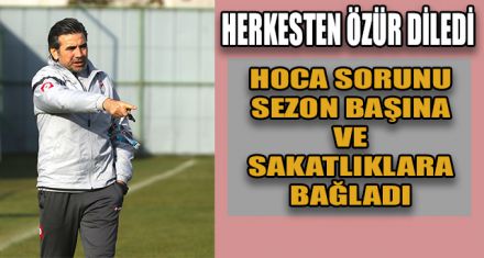 HERKESTEN ÖZÜR DİLEDİ
