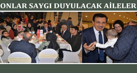 ONLAR SAYGI DUYULACAK İNSANLAR 