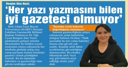 Gazetecilik nedir?