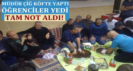 ÖĞRENCİLER İÇİN ÇİĞ KÖFTE YOĞURDU 