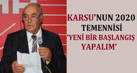 KARSU'NUN 2020 TEMENNİSİ 