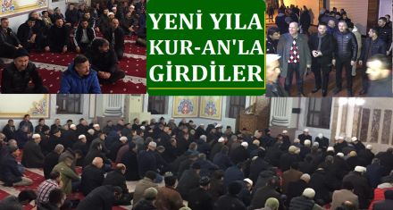 YENİ YILI KUR-AN' LA KARŞILADILAR