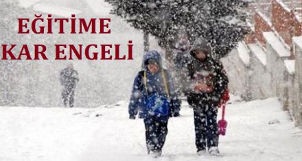 Gerede ‘de eğitime 1 gün ara