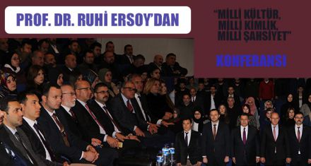 RUHİ ERSOY'UN KONFERANSI YOĞUN İLGİ GÖRDÜ 