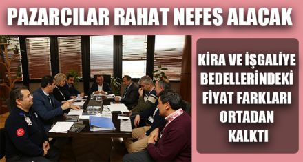 PAZARCILAR RAHAT NEFES ALACAK
