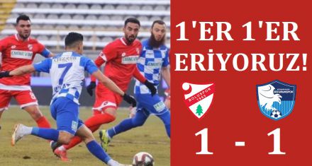 1'ER 1'ER ERİYORUZ