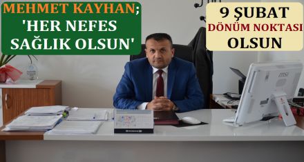 HER NEFES SAĞLIK OLSUN