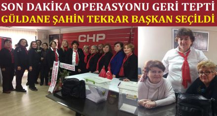 GÜLDANE ŞAHİN GÜVEN TAZELEDİ 