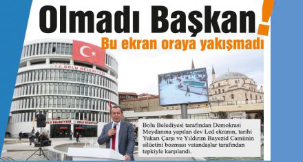 Tarihi silüeti bozdu