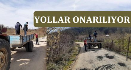 YOLLAR ONARILIYOR!