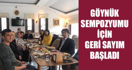 GÖYNÜK SEMPOZYUMU İÇİN GERİ SAYIM BAŞLADI
