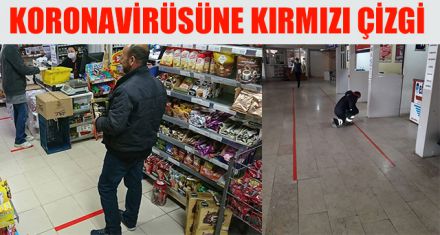 KORONAVİRÜSÜNE KIRMIZI ÇİZGİ