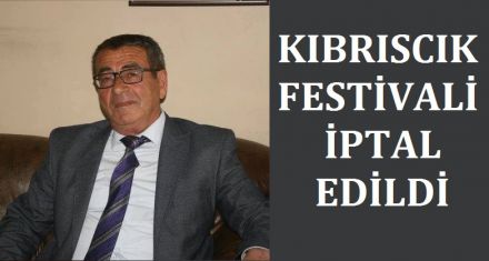 Kıbrıscık Festivali iptal edildi