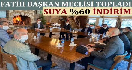SUYA %60 İNDİRİM YAPTILAR
