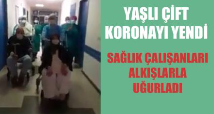 YAŞLI ÇİFT KORONAYI YENDİ