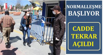 NORMALLEŞMEYE BAŞLIYORUZ 
