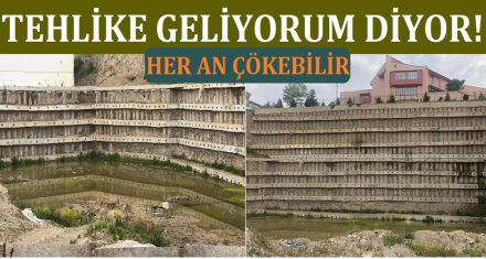 TEHLİKE GELİYORUM DİYOR!