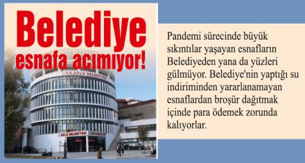 Esnafa acıyan yok