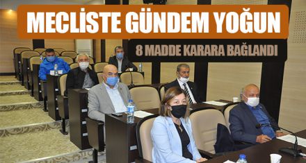8 MADDE KARARA BAĞLANDI