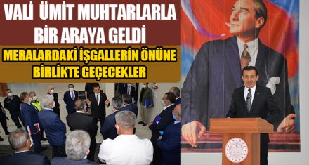 MERALARI HEP BİRLİKTE KORUYACAKLAR 
