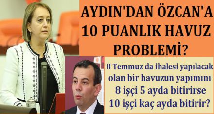 ÖZCAN'A CEVAP AYDIN'DAN GELDİ!