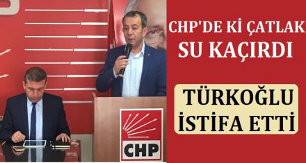 CHP'DE Kİ ÇATLAK SU KAÇIRDI