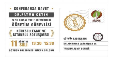 İstanbul Sözleşmesi Göynük'te konuşulacak