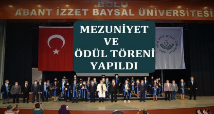 2019-2020 Akademik Yılı Mezuniyet Ve Ödül Töreni Yapıldı