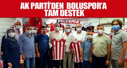 AK PARTİ'DEN BOLUSPOR'A TAM DESTEK