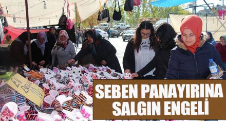 SEBEN PANAYIRINA  SALGIN ENGELİ