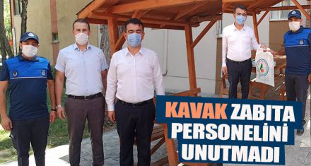 ZABITA PERSONELİNİ UNUTMADI