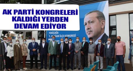 AK PARTİ KONGRELERİ DEVAM EDİYOR