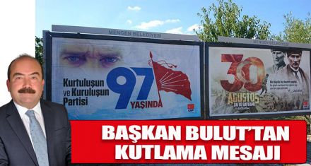 BAŞKAN BULUT'TAN KUTLAMA MESAJI