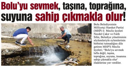 MHP'li Meclis üyelerinden Belediye yönetimine; ‘İyi gitmiyorsunuz, toparlanın!'
