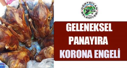 GELENEKSEL PANAYIRA  COVİD-19 ENGELİ