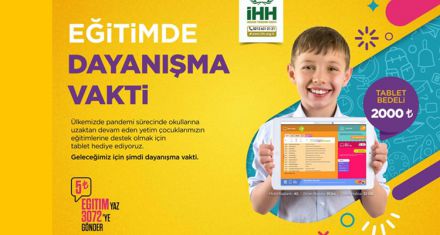İHH'DAN EĞİTİME DESTEK KAMPANYASI