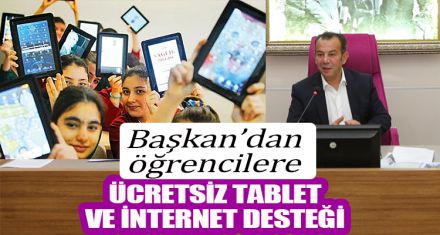BAŞKANDAN ÖĞRENCİLERE DESTEK
