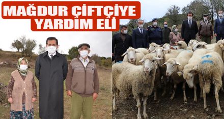  Mağdur Çiftçiye yardım