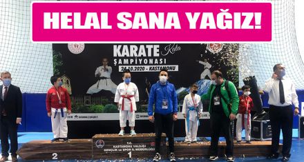 MİNİK YAĞIZ'DAN BRONZ MADALYA
