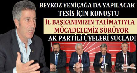 BEYKOZ; ‘MÜCADELEMİZ SÜRÜYOR'
