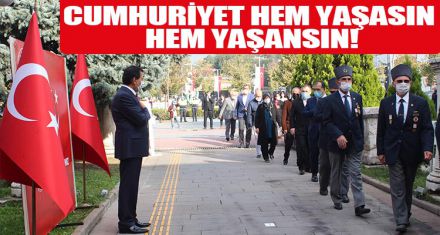 CUMHURİYET HEM YAŞASIN HEM YAŞANSIN!