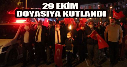 29 Ekim doyasıya kutlandı
