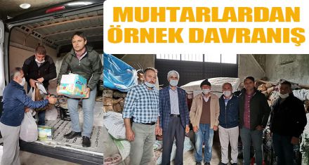MUHTARLARDAN ÖRNEK DAVRANIŞ