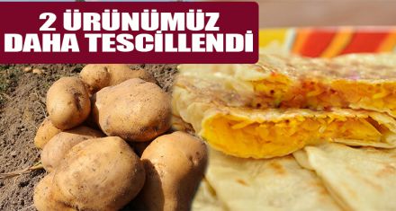 İKİ ÜRÜNÜMÜZ DAHA TESCİLLENDİ