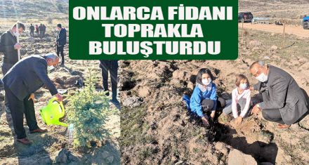 ONLARCA FİDANI TOPRAKLA BULUŞTURDU