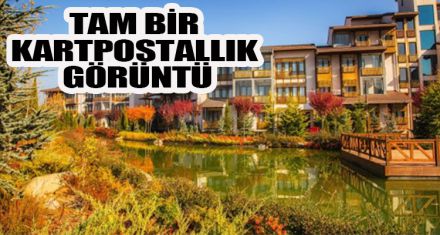 TAM BİR KARTPOSTALLIK GÖRÜNTÜ