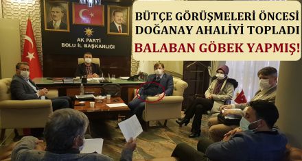 Doğanay ahaliyi topladı