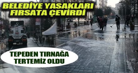 BELEDİYE YASAKLARI FIRSATA ÇEVİRDİ