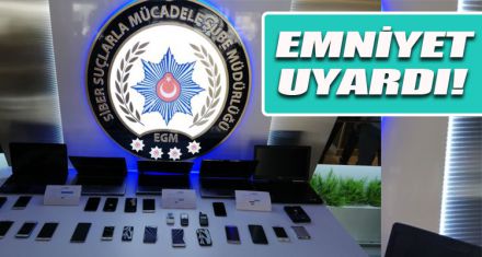 EMNİYET UYARDI