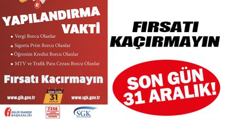 Fırsatı kaçırmayın